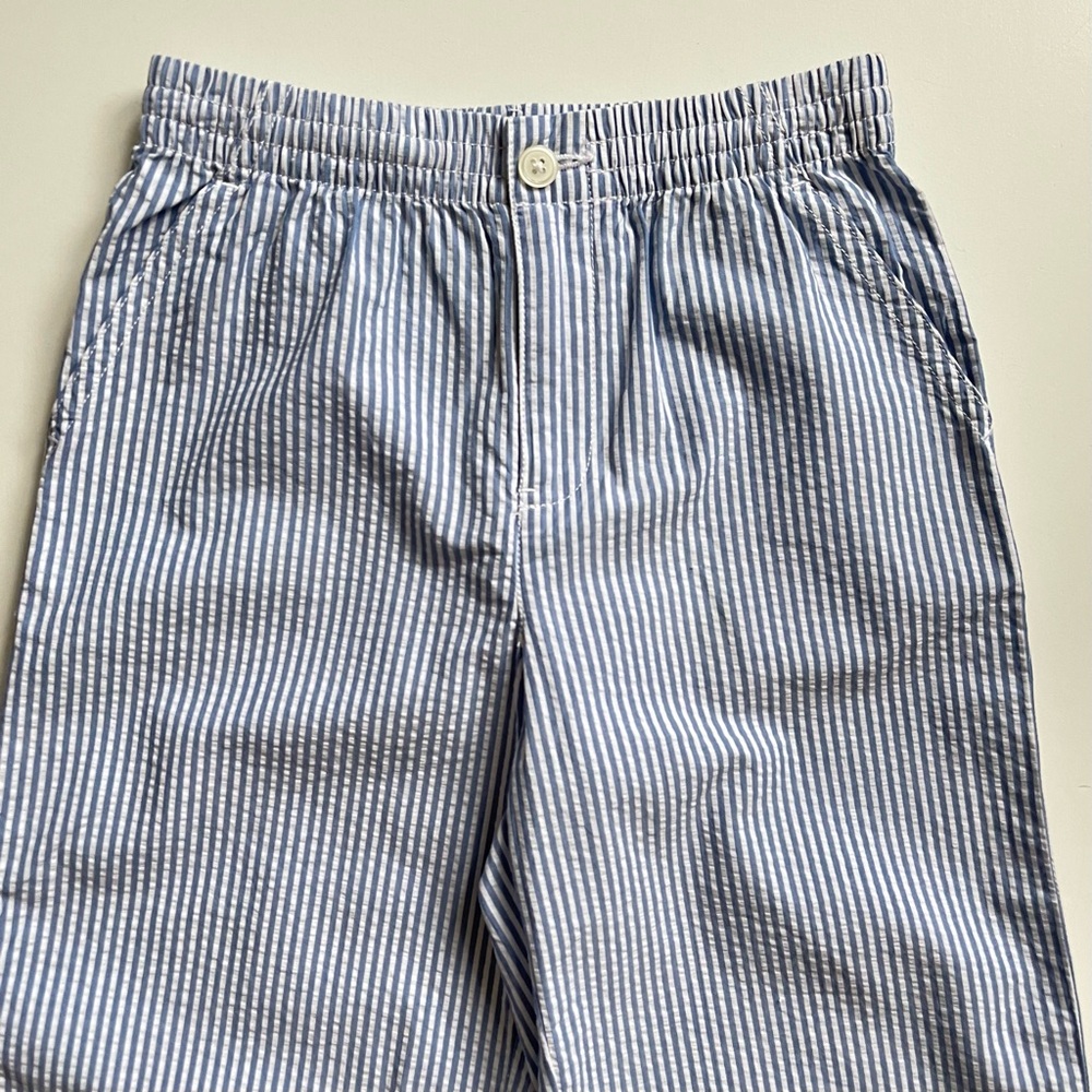 Polo Ralph Lauren Girl's Striped Cotton Seersucker Pants - Size 6X - Picture 2 of 10